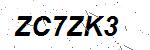 CAPTCHA verification image containing distorted text characters