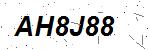 CAPTCHA verification image containing distorted text characters