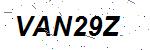 CAPTCHA verification image containing distorted text characters