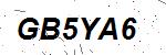 CAPTCHA verification image containing distorted text characters