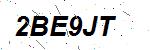 CAPTCHA verification image containing distorted text characters