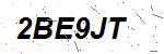 CAPTCHA verification image containing distorted text characters