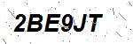 CAPTCHA verification image containing distorted text characters