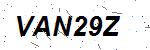 CAPTCHA verification image containing distorted text characters