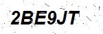 CAPTCHA verification image containing distorted text characters