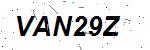 CAPTCHA verification image containing distorted text characters
