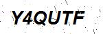 CAPTCHA verification image containing distorted text characters