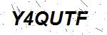 CAPTCHA verification image containing distorted text characters
