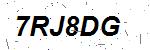 CAPTCHA verification image containing distorted text characters