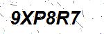 CAPTCHA verification image containing distorted text characters