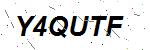 CAPTCHA verification image containing distorted text characters