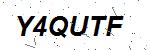 CAPTCHA verification image containing distorted text characters