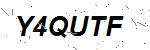 CAPTCHA verification image containing distorted text characters