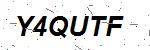 CAPTCHA verification image containing distorted text characters