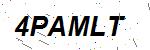 CAPTCHA verification image containing distorted text characters