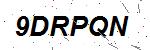 CAPTCHA verification image containing distorted text characters