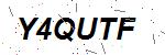 CAPTCHA verification image containing distorted text characters