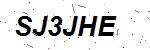 CAPTCHA verification image containing distorted text characters