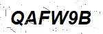CAPTCHA verification image containing distorted text characters