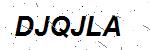 CAPTCHA verification image containing distorted text characters