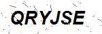CAPTCHA verification image containing distorted text characters