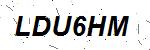 CAPTCHA verification image containing distorted text characters