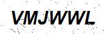 CAPTCHA verification image containing distorted text characters