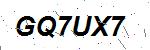 CAPTCHA verification image containing distorted text characters