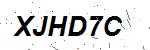 CAPTCHA verification image containing distorted text characters