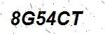 CAPTCHA verification image containing distorted text characters