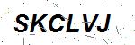 CAPTCHA verification image containing distorted text characters