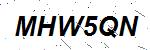 CAPTCHA verification image containing distorted text characters