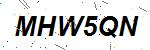 CAPTCHA verification image containing distorted text characters