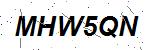 CAPTCHA verification image containing distorted text characters
