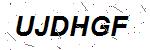 CAPTCHA verification image containing distorted text characters