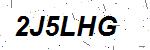 CAPTCHA verification image containing distorted text characters