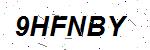 CAPTCHA verification image containing distorted text characters