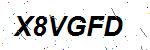 CAPTCHA verification image containing distorted text characters