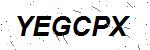 CAPTCHA verification image containing distorted text characters