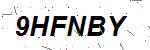 CAPTCHA verification image containing distorted text characters