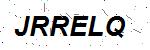 CAPTCHA verification image containing distorted text characters