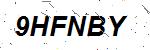 CAPTCHA verification image containing distorted text characters