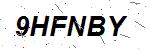 CAPTCHA verification image containing distorted text characters