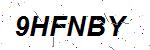 CAPTCHA verification image containing distorted text characters