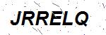 CAPTCHA verification image containing distorted text characters
