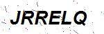 CAPTCHA verification image containing distorted text characters