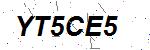 CAPTCHA verification image containing distorted text characters
