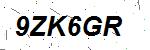 CAPTCHA verification image containing distorted text characters