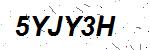 CAPTCHA verification image containing distorted text characters