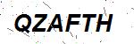 CAPTCHA verification image containing distorted text characters